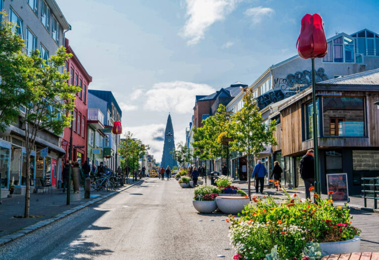 Il centro di Reykjavik