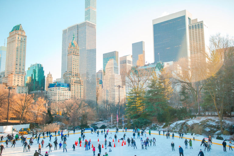 Pattinaggio a Central Park